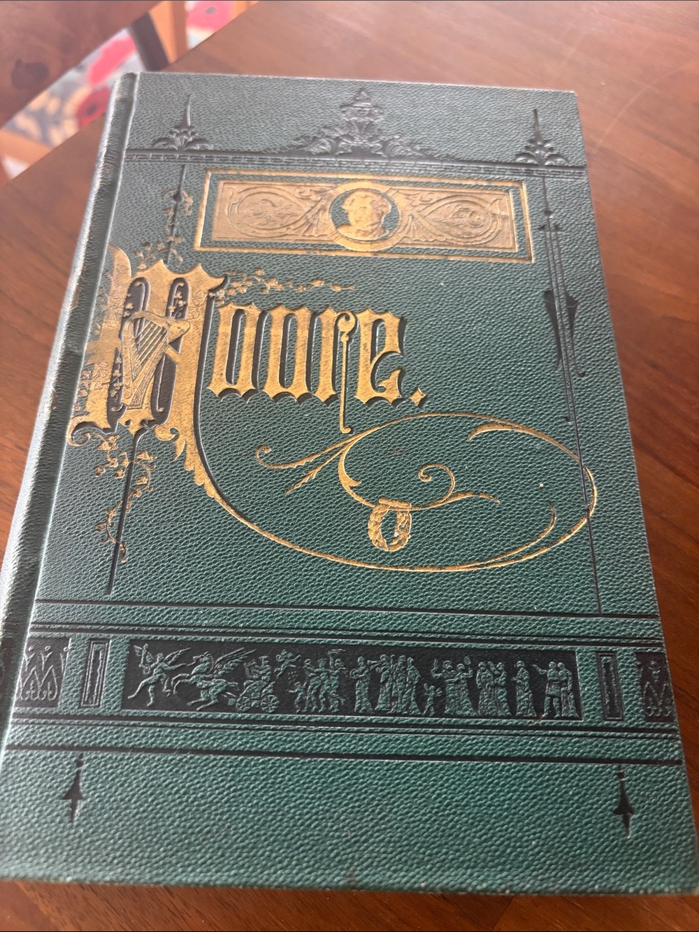 The Poetical Works of Thomas Moore - Antique Title Page (Cream Paper)